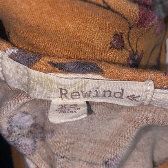 Rewind Women Top Blouse Size XS - Picture 5 of 11